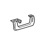HS7Z5431407BL - : Grip Handle - Driver's Side (LH) for Ford: Ranger Image