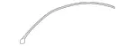2177200301 - Body: Roof Weather-strip for Mercedes-Benz Image