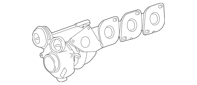 1570900880 - : Exhaust Gas Turbocharger for Mercedes-Benz Image