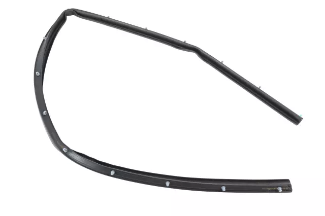 Front and Rear Driver Side Door Lower Auxiliary Weatherstrip - GM (23138223)