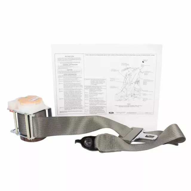 FL3Z18611B64AD - : Center Seat Belt for Ford: F-150, F-250 Super Duty, F-350 Super Duty, F-450 Super Duty Image