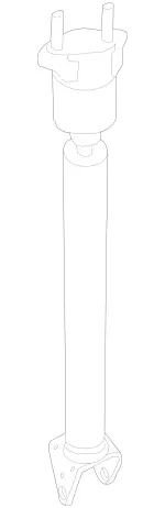 2513202131 - Springs, Suspension and Hydraulics: Shock Absorber for Mercedes-Benz Image