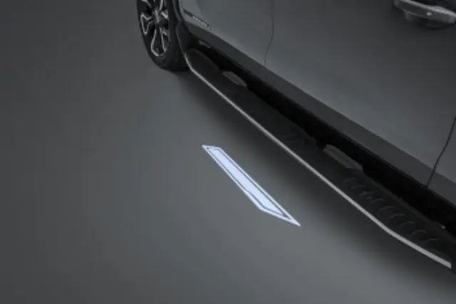 85155377 - Exterior: Assist Step Puddle Light Kit With Illuminated for GM Image