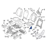 LJ6Z7862187AE - Body: Inner Finish Panel for Ford: Mustang Mach-E Image