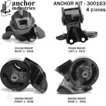 300163 - : Anchor Engine Mount Kit for Anchor Image