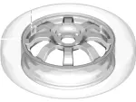 BE8Z1007A - Suspension: Spare Wheel for Ford: Fiesta Image