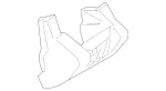 1646800301 - : Knee Bolster for Mercedes-Benz Image