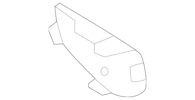 167885920064 - Attachment Parts: Towing Eye Cover for Mercedes-Benz: GLS450, GLS580, GLS63 AMG Image image