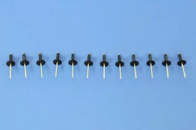 6510520AA - Frame, Bumper and Fascia: Blind Bulb Rivet for Chrysler: 200, 300, Pacifica, Voyager | Dodge: Challenger, Charger | Fiat: 500E | Jeep: Cherokee, Compass, Gladiator, Grand Cherokee, Grand Cherokee L, Grand Cherokee WK, Wrangler | Ram: 1500, ProMaster EV Image