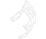 2318851714 - Attachment Parts: Holder for Mercedes-Benz Image