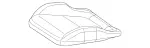17291004469H31 - Body: Cushion Cover for Mercedes-Benz Image