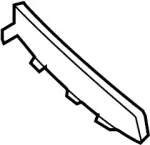 622561BA2B - Body: Lower Grille for INFINITI: EX35, EX37, QX50 Image