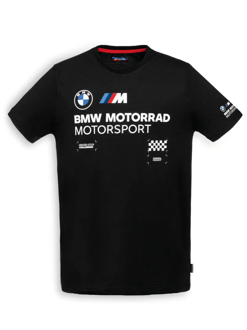MENSMMOTORSPORTTSHIRTBLACK - : Mens M Motorsport T-Shirt - Black for BMW-Motorrad Image