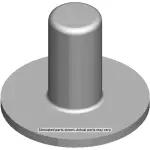 92230459 - : Driver Seat Adjuster Vertical Actuator Handle Bolt for GM Image
