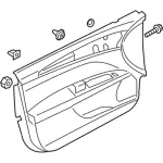 FS7Z5423942AC - Body: Door Trim Panel for Ford: Fusion Image