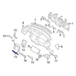 7L1Z7804459AB - Body: Lower Cover for Ford Image
