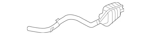 230490042164 - : Exhaust Pipe for Mercedes-Benz Image