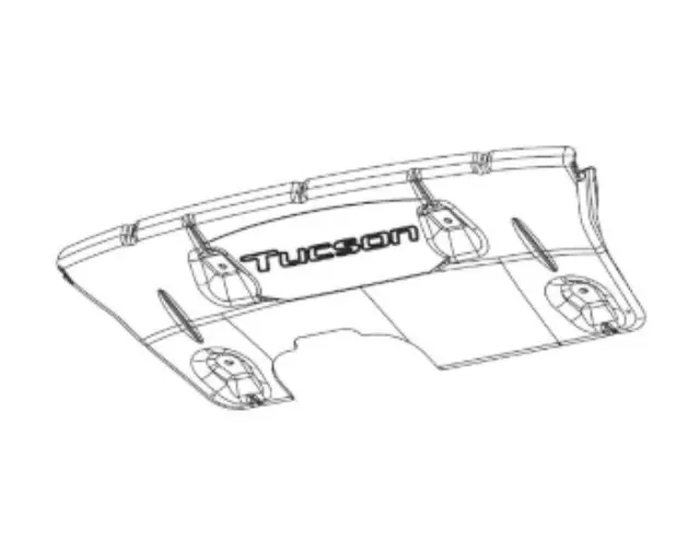 CWF36AU000 - Exterior: Skid Plate for Hyundai: Tucson Image