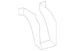 9063251841 - Body: Front Support for Mercedes-Benz: Sprinter 2500, Sprinter 3500 Image