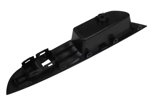 Jet Black Rear Passenger Side Door Armrest Switch Mount Plate - GM (42488512)
