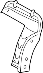 876015Y870 - Body: Seat Back Frame for Infiniti Image