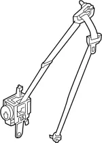 86885CL70B - : Lap &amp; Shoulder Belt for Infiniti Image