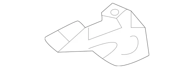 1237820328 - Body: Plate for Mercedes-Benz Image