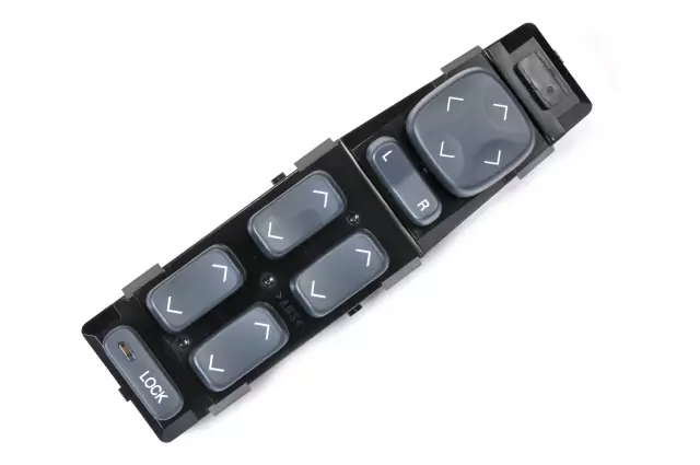 Tuxedo Blue Side Window Switch - GM (25719212)