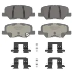 OEX1679 - : OEX Rear Disc Brake Pad Set Premium Ceramic for WAGNER BRAKE Image