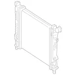 2035002003 - Radiator: Cooler for Mercedes-Benz: CLK550 Image