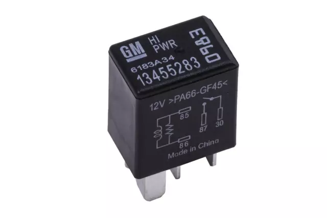 13455283 - : Multi-Purpose Relay for Buick: Enclave | Cadillac: XT5, XT6 | Chevrolet: Traverse, Traverse Limited | GMC: Acadia Image
