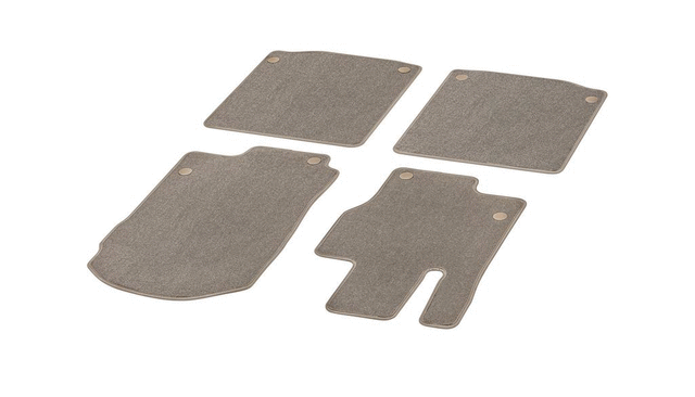 16768099098U20 - Interior: Velour Floor Mats Classic, Set, 4-Piece for Mercedes-Benz Image