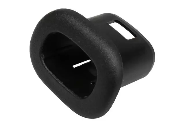 Ebony Front Door Locking Rod Pushbutton Bezel - GM (23168389)