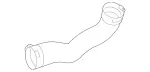 2125280882 - : Charge Air Hose for Mercedes-Benz Image