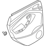 DM5Z5827406CB - Body: Door Trim Panel for FORD Image