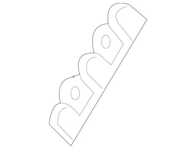 109888278 - Covering and Lining: Clamp for Mercedes-Benz: CL550, CL600, CL63 AMG, CL65 AMG, CLS500, CLS55 AMG, CLS550, CLS63 AMG, E320, E500 Image image