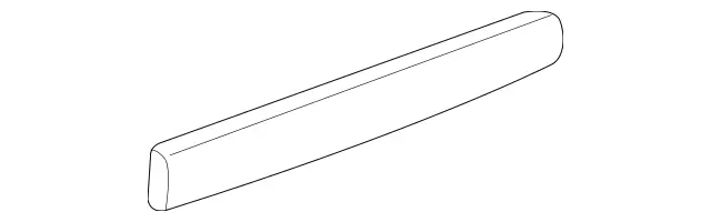 20969026626816 - Body: Body Side Molding for Mercedes-Benz Image