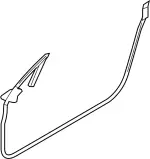 808315CA0B - Body: Door Weather-Strip for Infiniti Image