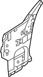 641511MA0A - Body: Inner Hinge Pillar for Infiniti Image