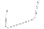 2057270487 - : 2017-2023 Mercedes-Benz - Door Sealing, Circumf for Mercedes-Benz: C43 AMG, C63 AMG, C63 AMG S Image