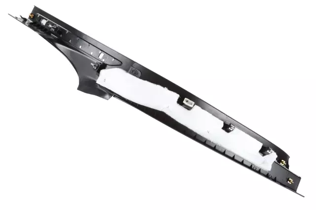 Jet Black Driver Side Body Lock Pillar Garnish Molding - GM (84135769)