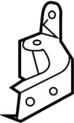 82421AL510 - Body: Lower Hinge for Infiniti Image