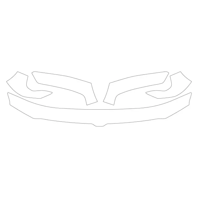 68722562AA - : Paint Protection Film, Ram 1500 Rebel hood, sold by Visco for Affiliated Accessories Image