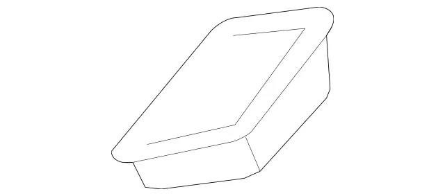 25174703878K67 - Body: Lift Gate Trim Cover for Mercedes-Benz Image