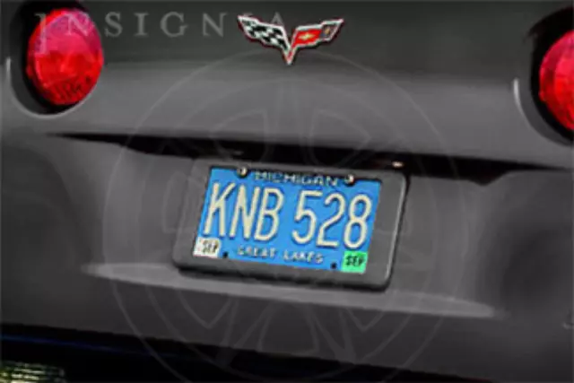 19202743 - Exterior: Rear License Plate Holder - Gray (57U) for GM Image