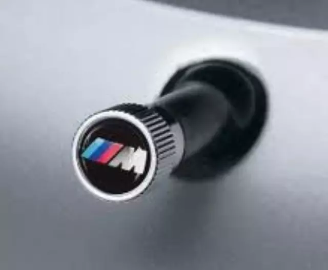 Valve Stem Cap Set - M Logo - BMW (36-11-0-421-543)