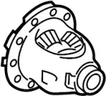 384204GD0A - Universals &amp; Rear Axle: Differential Case for Infiniti Image