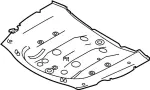 G45144GAMA - Body: Rear Floor Pan for INFINITI: Q50 Image