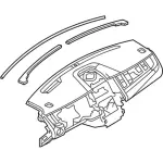 DG1Z5404320AA - : Instrument Panel for Ford: Taurus Image