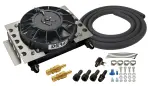 15950 - : 15 Row Atomic Cool Plate &amp; Fin Remote Transmission Cooler Kit, -8AN for Derale Image